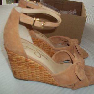Jessica Simpson New with box - Kid Suede Wedges 7M